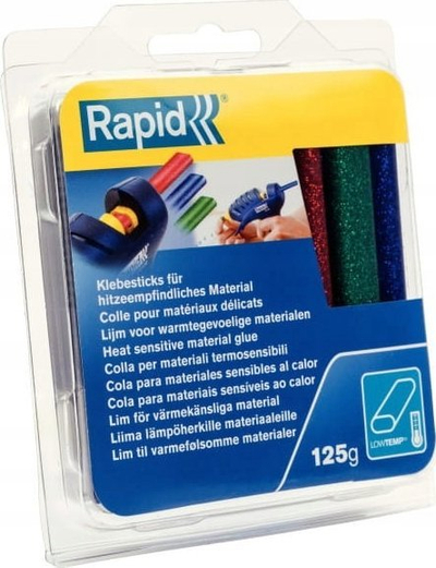 Shkopinj ngjitësi me shkëlqim Rapid EG130, temperaturë e ulët, set G Bk B, shumëngjyrësh