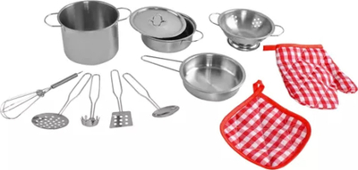 Set tenxheresh për kalamaj ZG23444, metalik, me çantë shpine transparente, argjendi