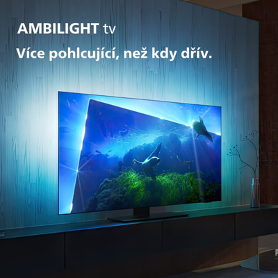 TV Philips 55OLED818, 55\" (139 cm), 4K UHD, i zi