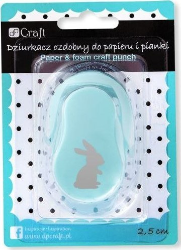 Grus dekorativ për letër Dalprint Rabbit, 25mm, ngjyrë mente