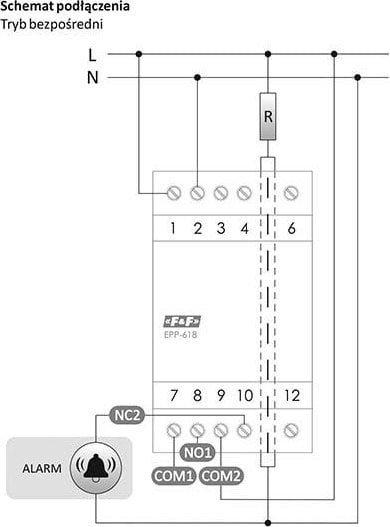 Реле струја F&amp;F EPP-618, електронско, до 50A