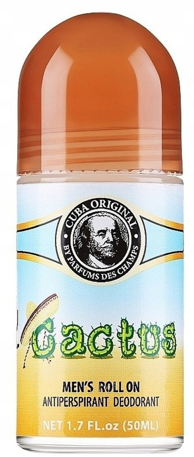 Deodorant roll-on Cuba Original Cactus për meshkuj, antiperspirant, 50ml