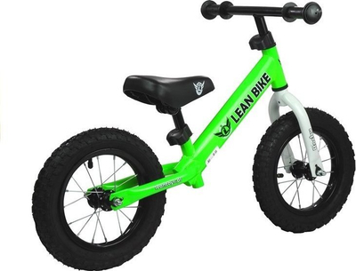 Баланс велосипед ROCKY Running Bike, со сопирачки, зелен