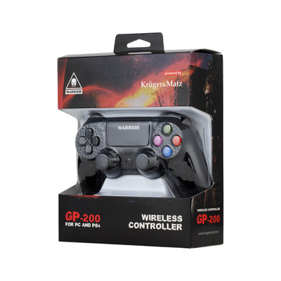 Geјмпад Kruger&amp;Matz KM0771, Bluetooth, за PC и PS4, црн