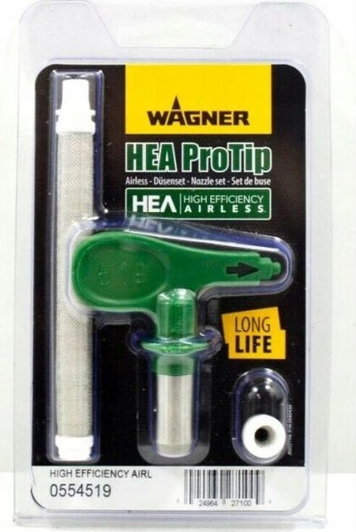 Grykë pistolete boje Wagner HEA ProTip 519, airless, e gjelbër
