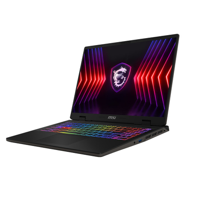Laptop за гејминг MSI Sword 16 HX B14VGKG, 16\" QHD+ 240Hz, Intel Core i9, сив