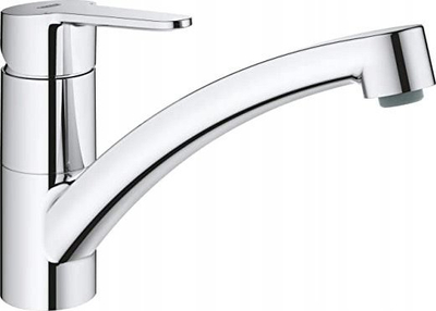 Bateri kuzhine Grohe Start Eco 31685000, me një levë, gryke e ulët që rrotullohet, krom