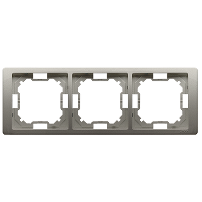 Rramë Kontakt-Simon Basic Neos BMRC3/29, 3-vendëshe, metallic satin