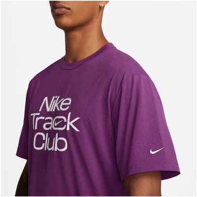 Bluzë vrapimi Nike Track Club Dri FIT për meshkuj, e shkurtër, lejla