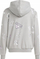 Bluzë me kapuç Adidas Biuv Zip Hoodie Jr IS3755, pambuk poliester, për kalamaj, gri