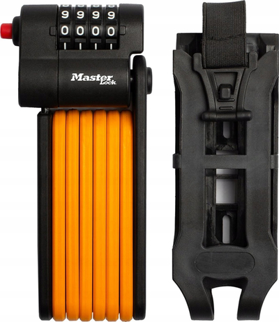 Kyç palosës kundra vjedhjes Master Lock, me kombinim 4 shifra, 80 cm, i zi