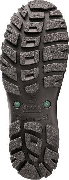Çizme gome për kalamoj Garden Wellies, që s’i hyn uji, me taban kundër rrëshqitjes, blu navy me të zezë