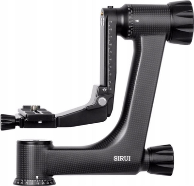 Kokë gimbal Sirui PH-30 Carbon, fibër karboni, kapacitet 30 kg, e zezë