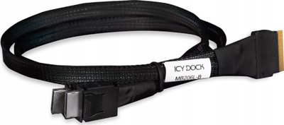 Мобилна рамка ICY DOCK ToughArmor, 2 x M.2 NVMe SSD, за надворешен слот 3.5\", црна