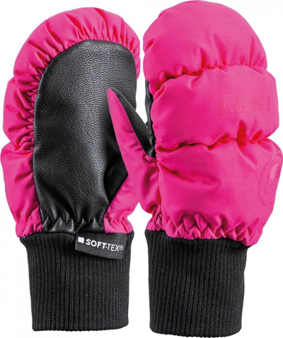 Doreza ski për kalamaj Leki Little Eskimo Mitt Short, që s’i hyn uji, rozë