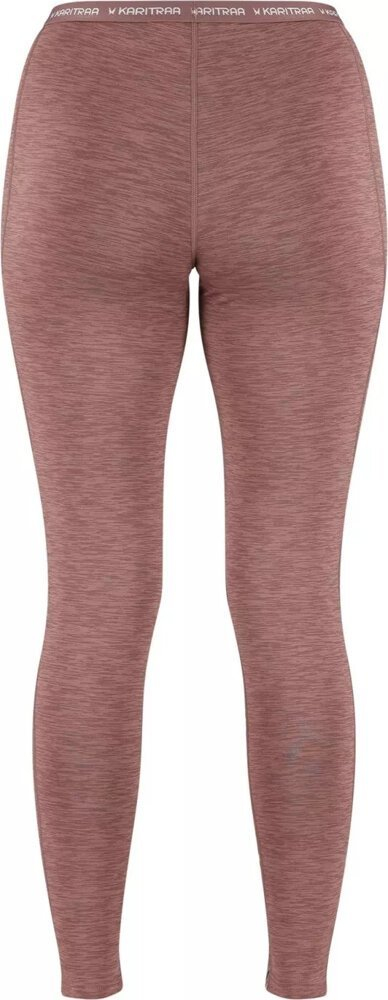 Leggins termo për goca Kari Traa Lune Pant W, shtrihet nga 4 anë, me pjesë të brendshme shumë të butë, rozë me shumëngjyra