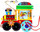 Lodër edukative Barbo Toys Train, panel aktiviteti druri, për fëmijë 3+