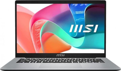 Laptop MSI Modern 15 F13MG, 15.6" FHD, Intel Core i7 gjenerata 13, 16GB RAM, gri Urban Silver