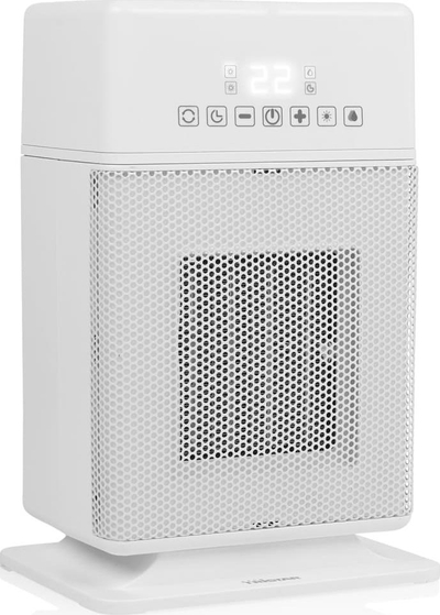 Ngrohës me ventilator keramik Tristar KA-5266, për 18 m², me panel digjital, ngjyrë e bardhë