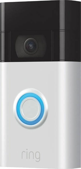 Zile dere e zgjuar Ring Video Doorbell HD, Wi‑Fi, audio me 2 anë, ngjyrë argjend