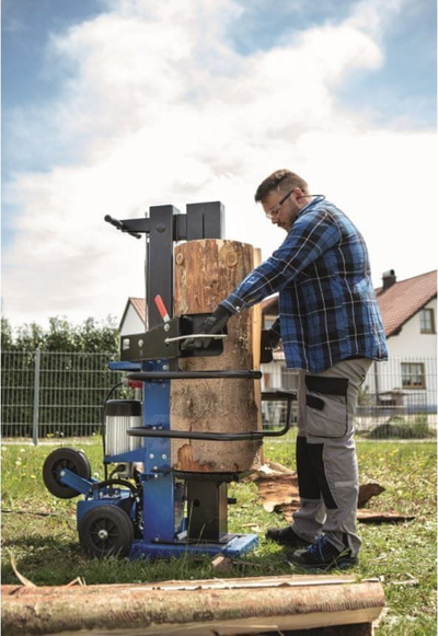 Sharrë druri vertikale Scheppach Compact 15t, 15 ton, 3500W, blu