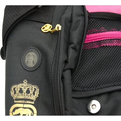 Çantë laptopi Ecko Red, 17", me dorezë, e zezë roze