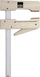 Kapsë druri për marangozë HKL 400×110mm, levë kapëse, kafe