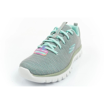 Патики Skechers Graceful Twisted Fortune W 12614 GYMN, Memory Foam, сиви