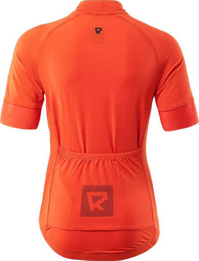 Bluzë çiklizmi për kalamaj Radvik Bravo JRB JR 92800406869, me mëngë të shkurtra, me elemente reflektuese, portokalli