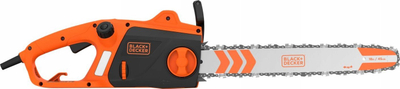 Sharrë elektrike Black &amp; Decker BECS2245-QS, 2200W, shinë 45 cm, portokalli e zezë
