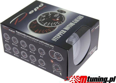 Tregues voltazhi DRacing DEPO WA, 60mm, matës voltazhi, i zi