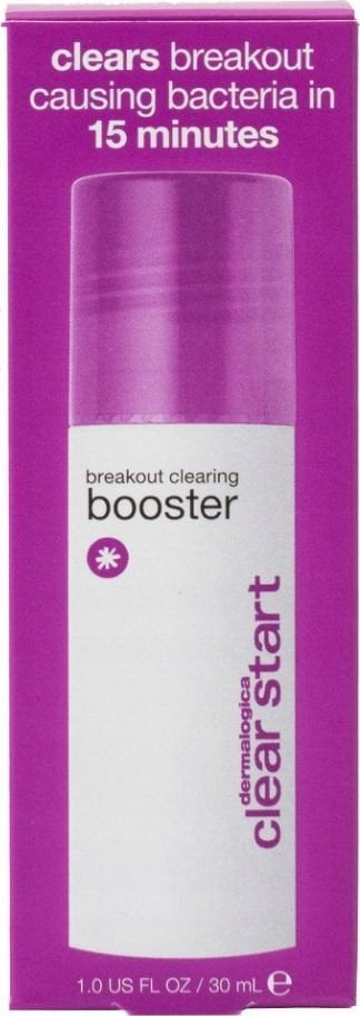 Serum kundër akneve Dermalogica Clear Start Breakout Clearing Booster, me Acid Salicilik, për lëkurë me akne