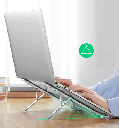 Stendë laptopi Ugreen LP451, 8-17.3", alumini, argjendtë