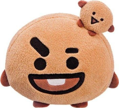 Set lodrash pelushi HERMA BT21 SHOOKY, 3 copë, 17cm, kafe
