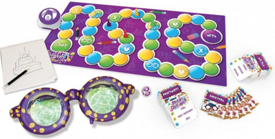 Loja shoqërore Magic Glasses, familjare, me syze magjike