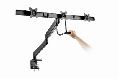 Mbajtëse monitori Gembird MA-DA3-03, 27", 18 kg, e zezë