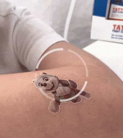 Сет тетоважи HoloToyz Paw Patrol AR, интерактивни, за деца, шарени