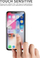 Xham mbrojtës X-One për Samsung Galaxy S22, 9H, ngjitje e plotë, i zi