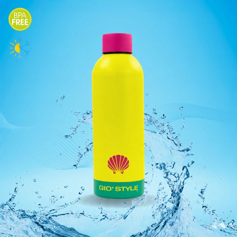 Shishe uji FLUO Bottle, 0.75L, çelik inox, shumëngjyrëshe