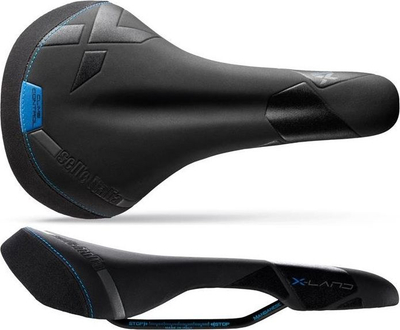 Седиште за велосипед SELLE Italia X-Land E-Bike TM, црно / сино