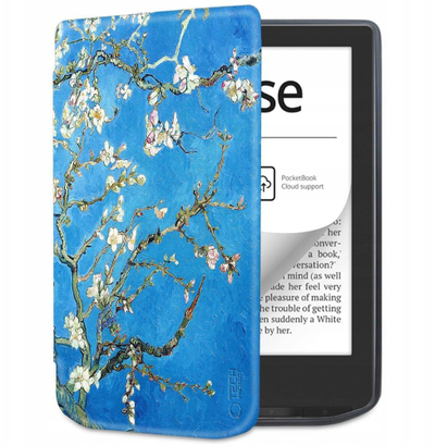 Mbulesë lexuesi Tech-Protect SmartCase për PocketBook Verse Pro Lite, me Sleep Wake, blu