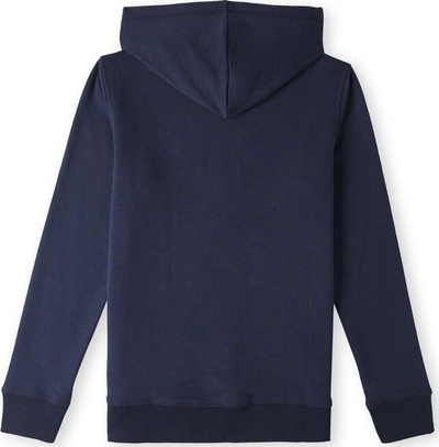Bluza me kapuç O'Neill Logo Hoodie Jr 92800615001, për kalamaj, me xhep kangur, blu navy