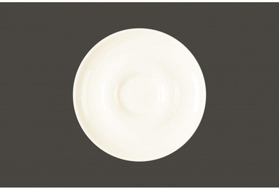 Pjatë nënfili RAK Lyra, 15 cm, porcelan, e bardhë