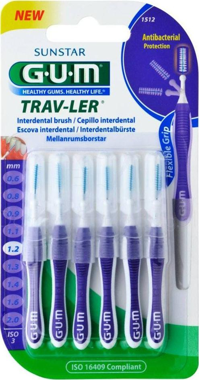 Furçë për ndërdhëmb Sunstar Gum Proxabrush 1512, extra fine, cilindrike