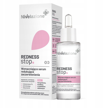 Serum fytyre Nivelazione Redness Stop, redukton skuqjen, për lëkurë të ndjeshme
