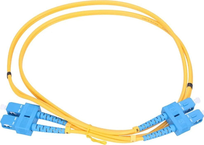 Kabllo fibër optike Extralink EX.3593, SC SC, 2 m, e verdhë