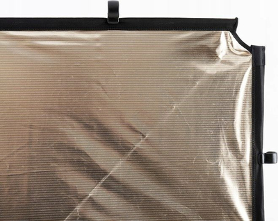 Pëlhurë reflektuese Manfrotto Skylite Rapid LL LR81206R, 1.1 x 2 m, Sunfire dhe e bardhë