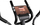 Елиптични велосипед Zipro Shox, 120 кг, црн / сив