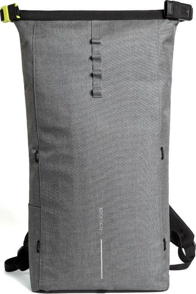 Çantë shpine XD Design Urban Lite, anti vjedhje, me bravë kombinimi, gri