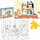 Puzzle Lisciani Bluey DF Plus, 24 pjesë, dyanshëm, shumëngjyrësh